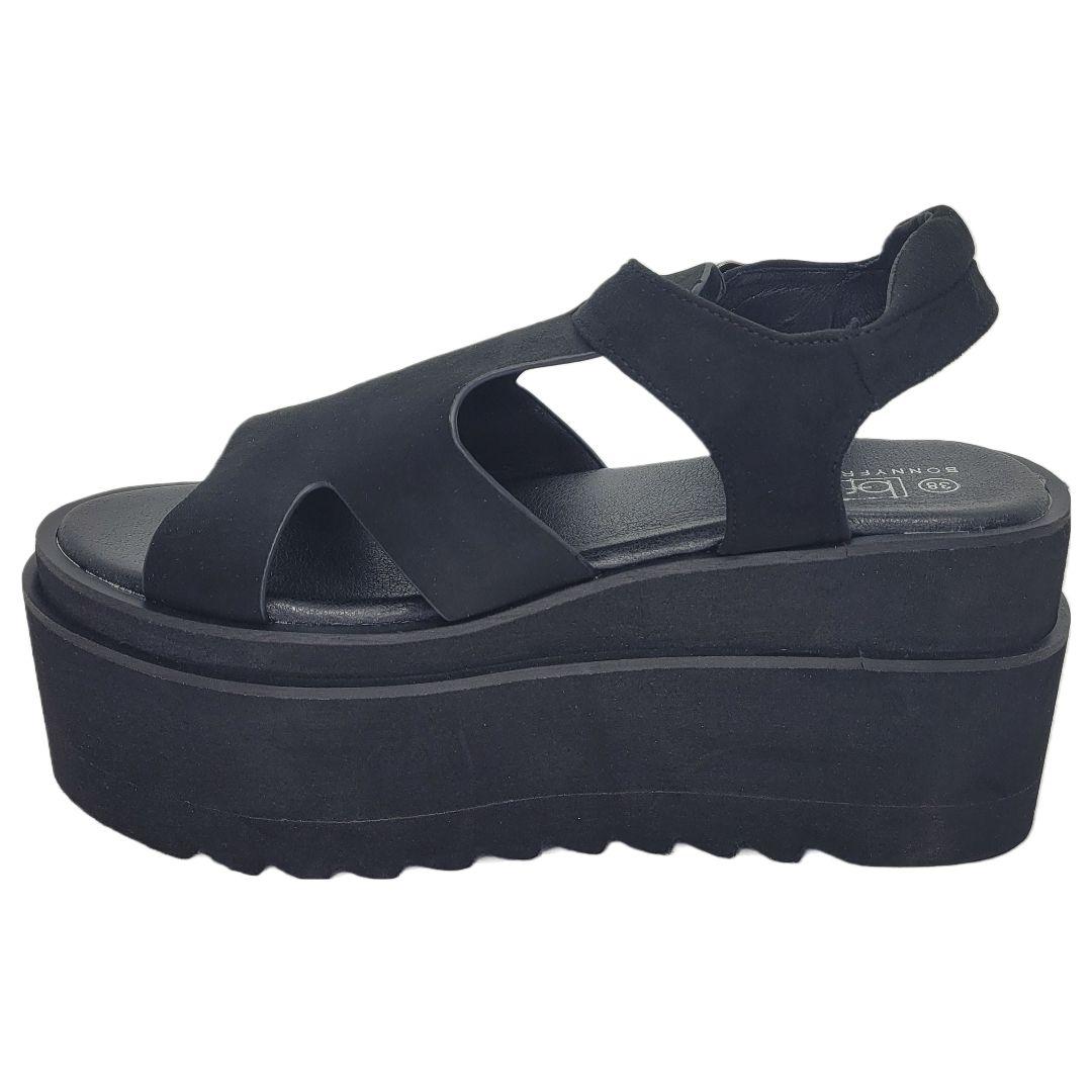 SANDALIA BONNY FRANCO NEGRO MUJER 384-0110-1