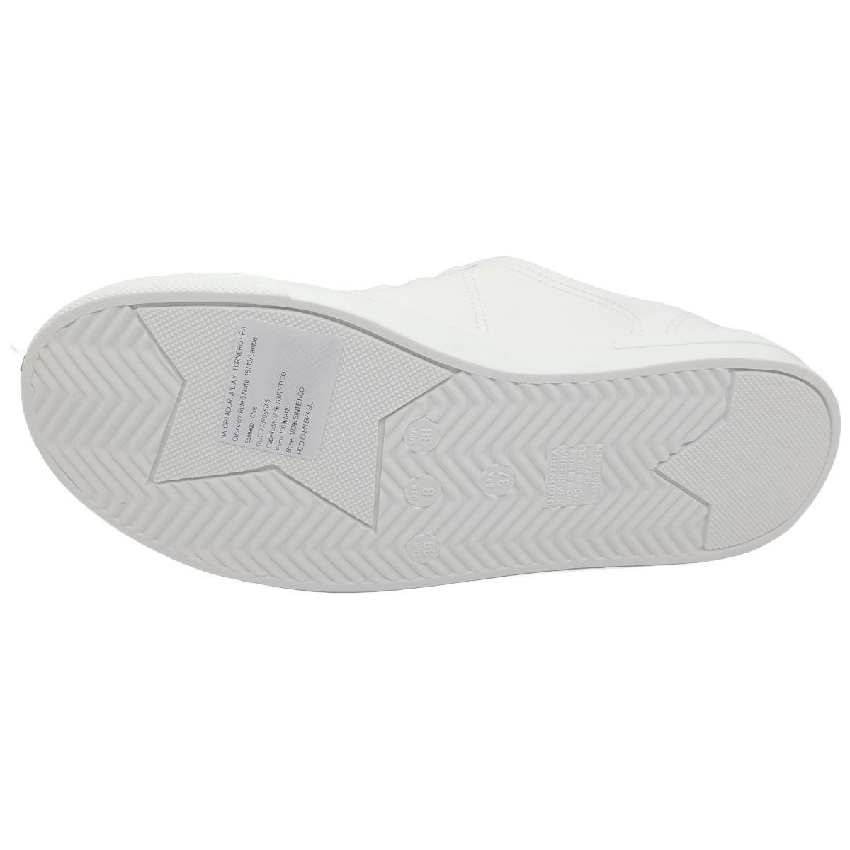 ZAPATILLAS VIA MARTE MUJER BLANCAS | 122-003-01-3
