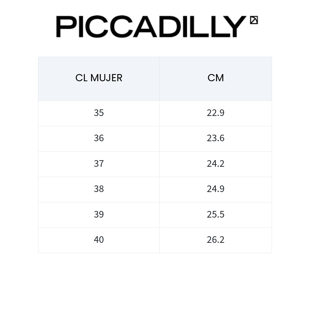 ZAPATOS CASUALES PICCADILLY DEISE 012 MUJER | PI-13018500000403-5