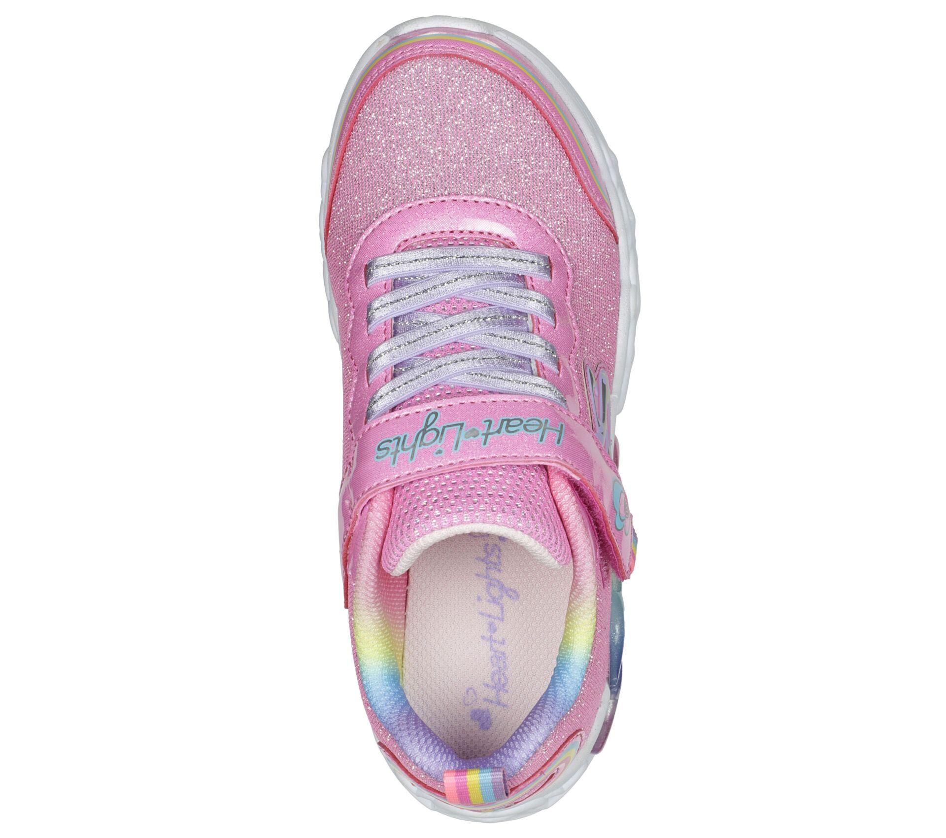 Zapatillas Skechers Infinite Heart Lights Love Prism (Luces) Niñas 303751L-PKMT-1
