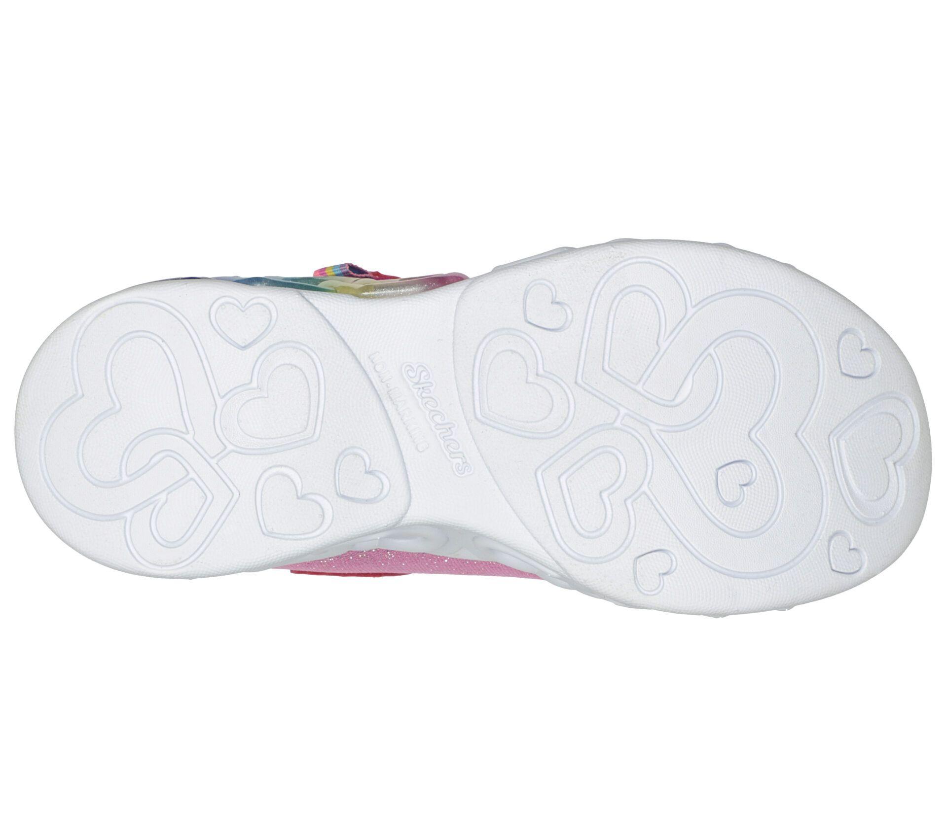 Zapatillas Skechers Infinite Heart Lights Love Prism (Luces) Niñas 303751L-PKMT-2
