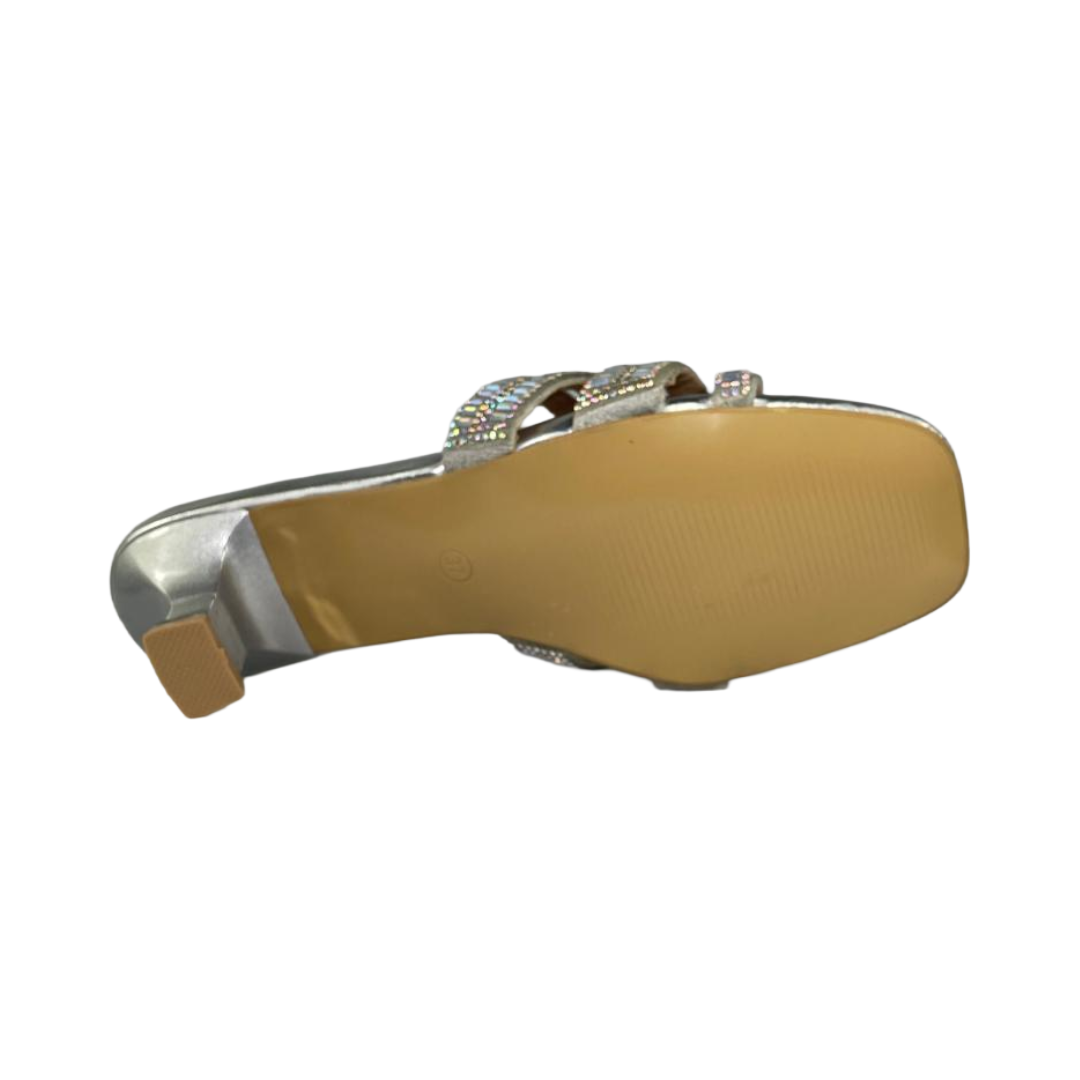 SANDALIAS DE FIESTA J-RUN PLATEADO MUJER G679F3-4