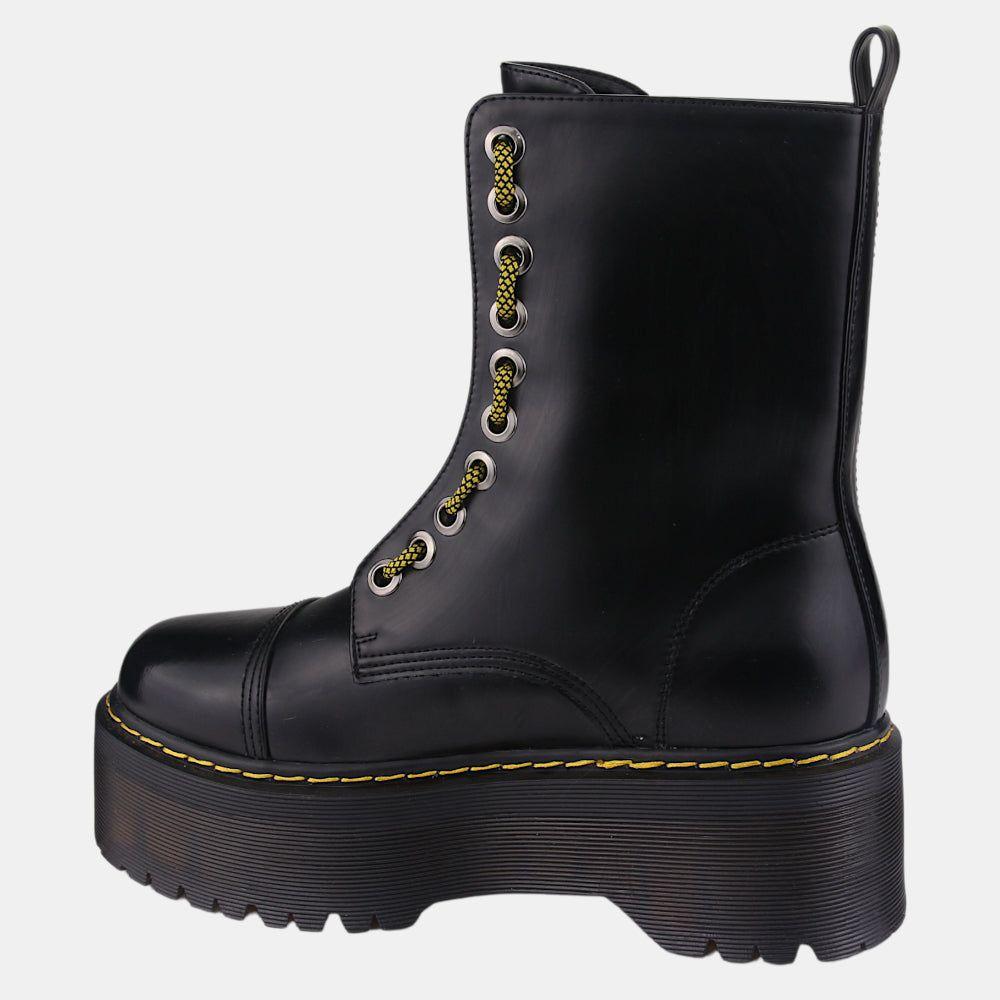 BOTIN CHALADA MUJER PLATAFORMA NEGRO 38-POOLH-15-2