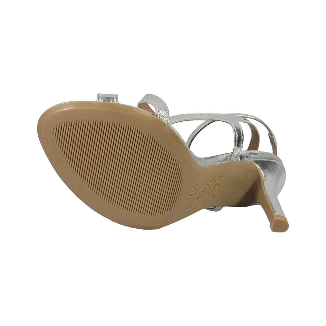 SANDALIAS DE FIESTA VIZZANO PLATA MUJER | 6249.1116.30591-41-4