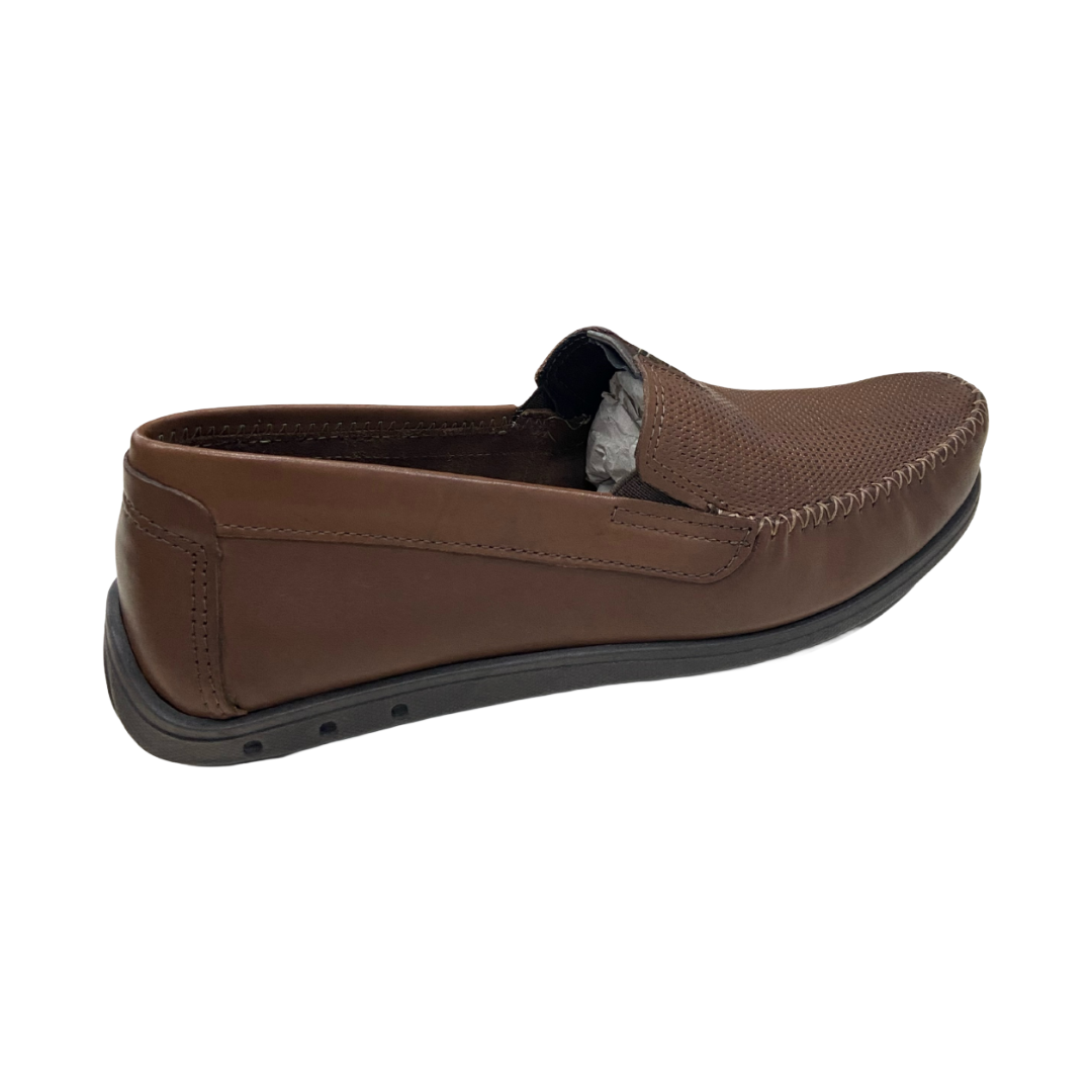MOCASINES PEGADA CAFE DE HOMBRE 141605-01-2