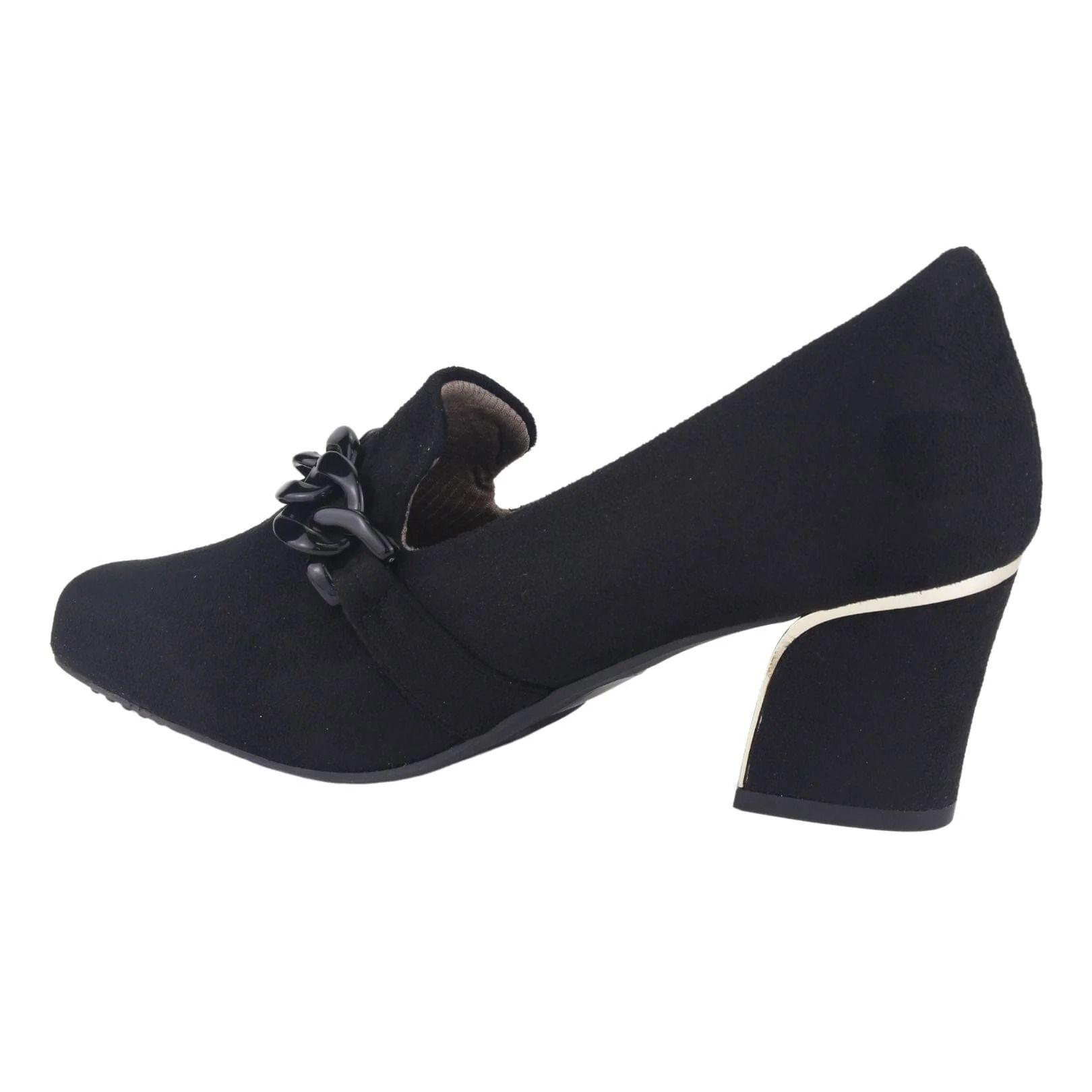 ZAPATO CHALADA MUJER NEGRO CASUAL 12-CAROL-1-1