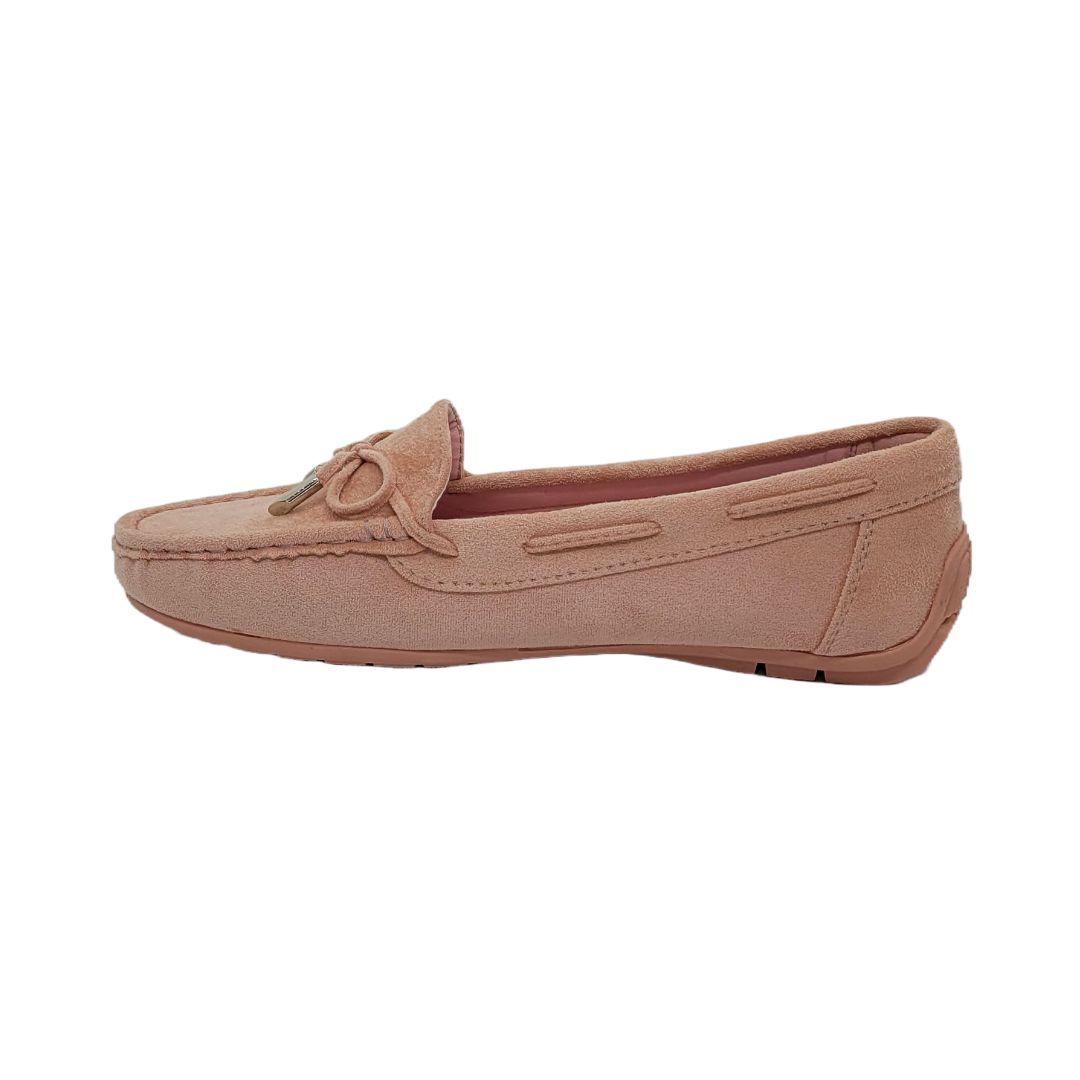 MOCASINES HUALUNAOUTE MUJER ROSADO H-91-1