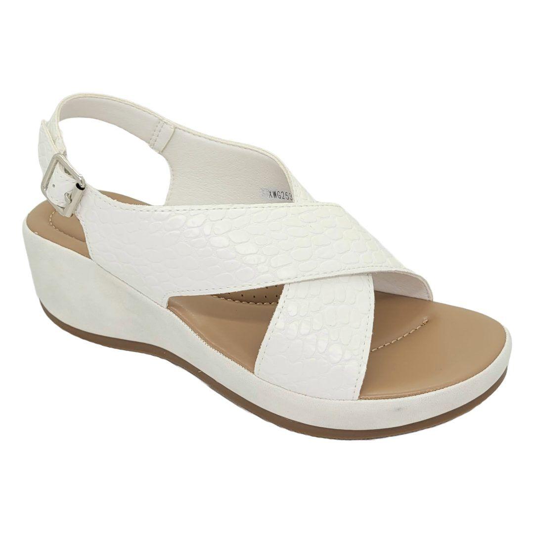 Sandalia Begoña White XWG253S24-0