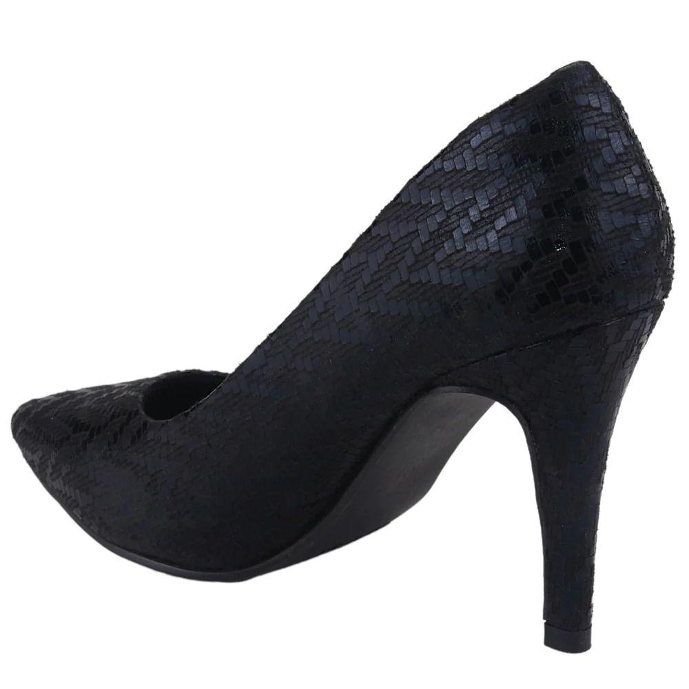 ZAPATO CHALADA MUJER NEGRO MODA 5-CLORA-63-1