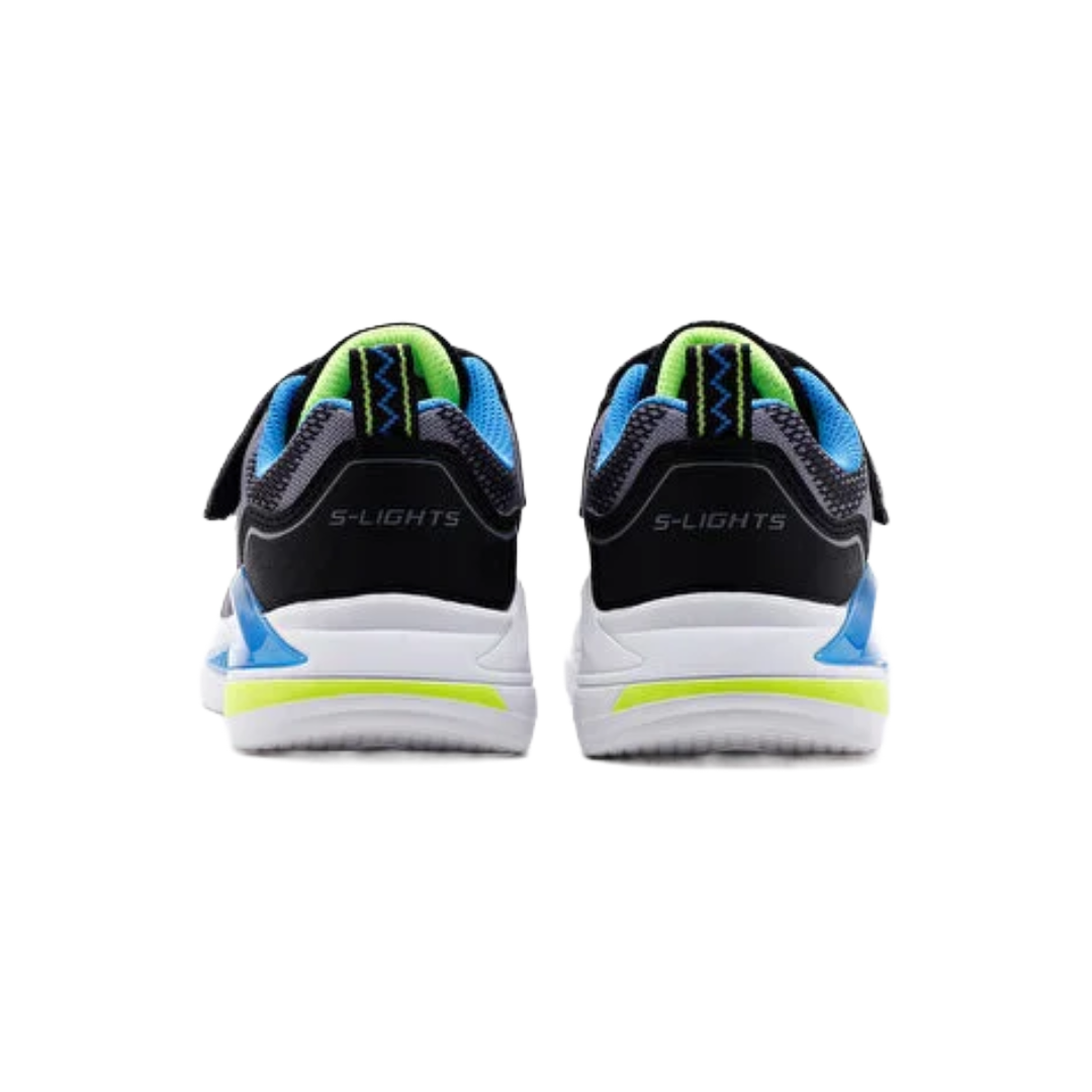 ZAPATILLAS URBANAS SKECHERS TRI-NAMICS INFANTIL (CON LUCES) | 401660L-BKYB-2