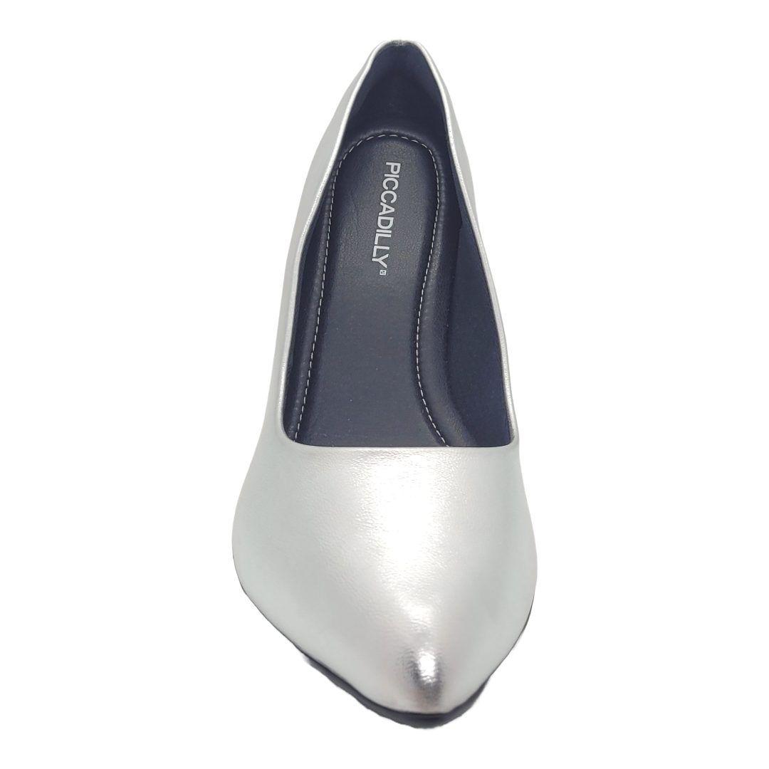 ZAPATOS CON TACON PICCADILLY VT6329 PLATEADO | PI-74503500000849-2