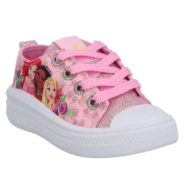 Zapatilla Sportzone Plataforma Baja Lona Rosado Princess Ni-3