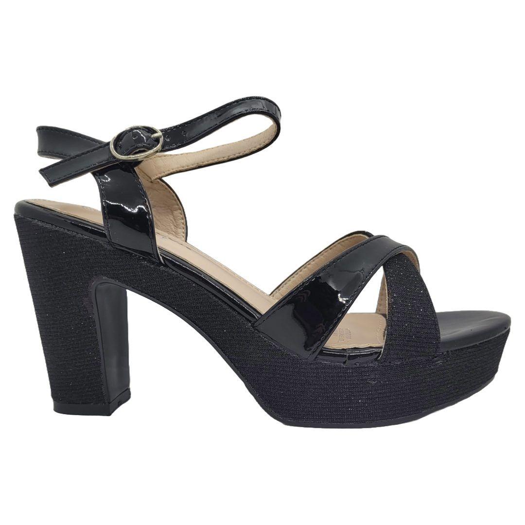 SANDALIA DE FIESTA HUALUNAOTE BLACK | R126-0
