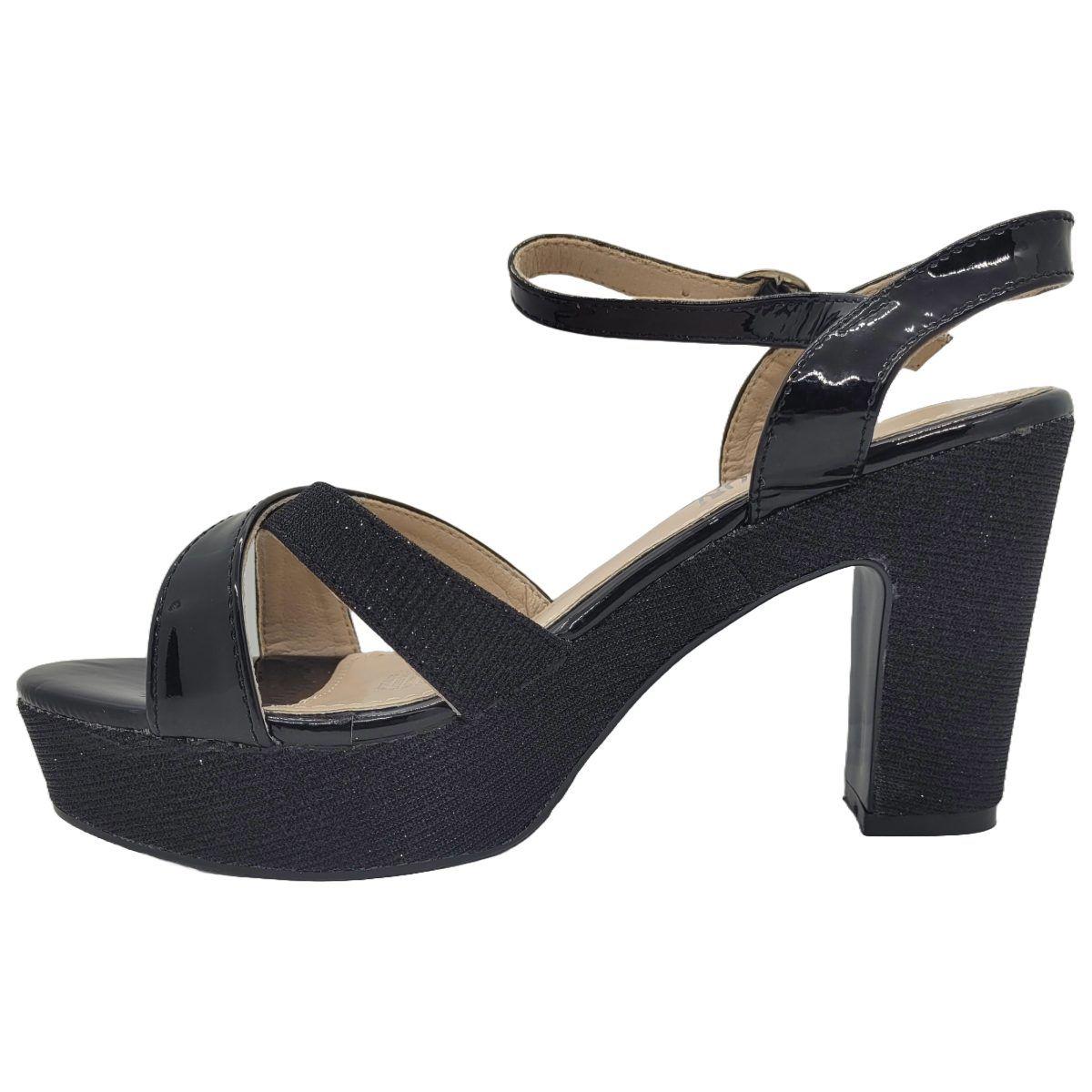 SANDALIA DE FIESTA HUALUNAOTE BLACK | R126-1