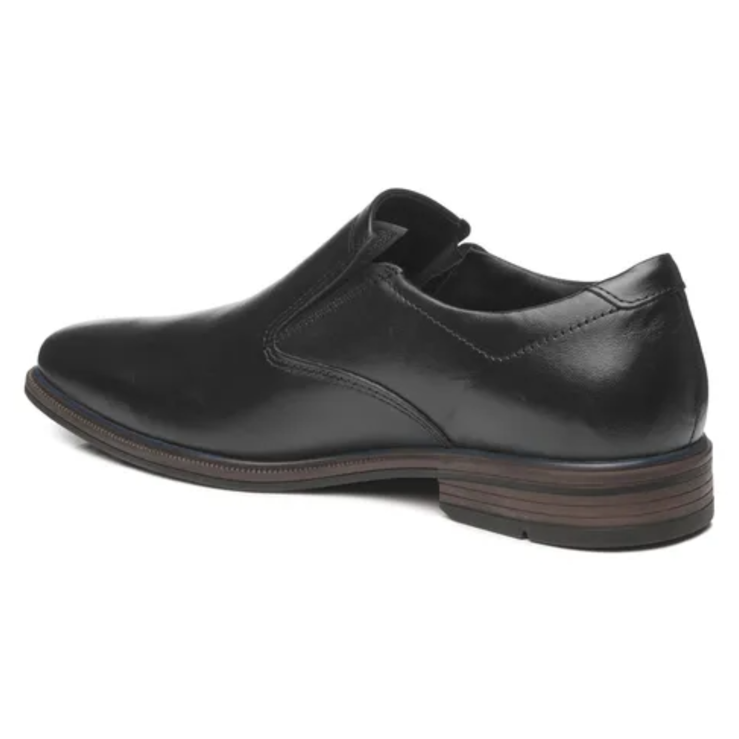 ZAPATOS DE VESTIR PEGADA CUERO PRETO | 126308-01-3