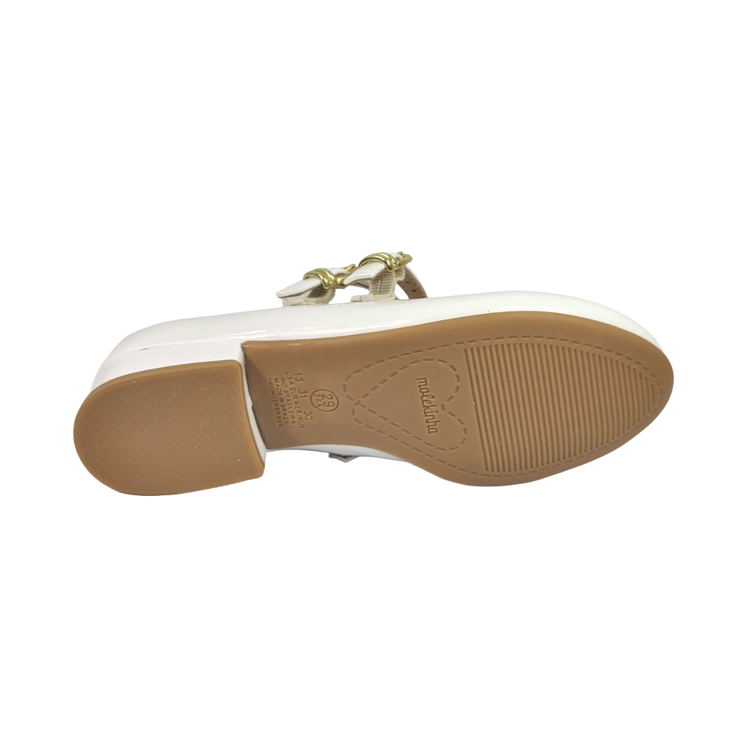 BALLERINAS MOLEKINHA BLANCO INFANTIL 2528.123.13488-16072-3