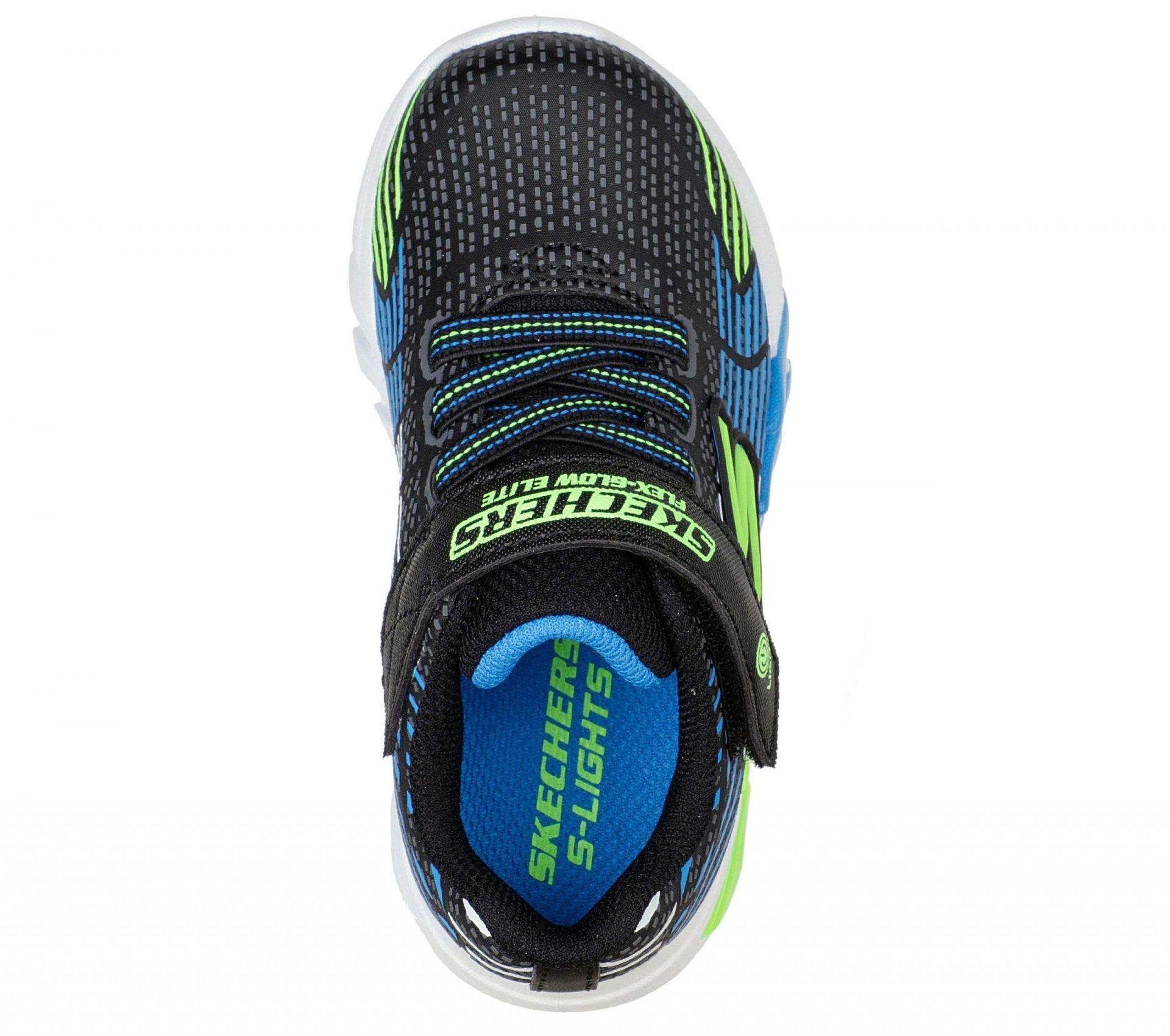 ZAPATILLAS SKECHERS FLEX GLOW ELITE LUCES BEBES 400135N-BBLM-1
