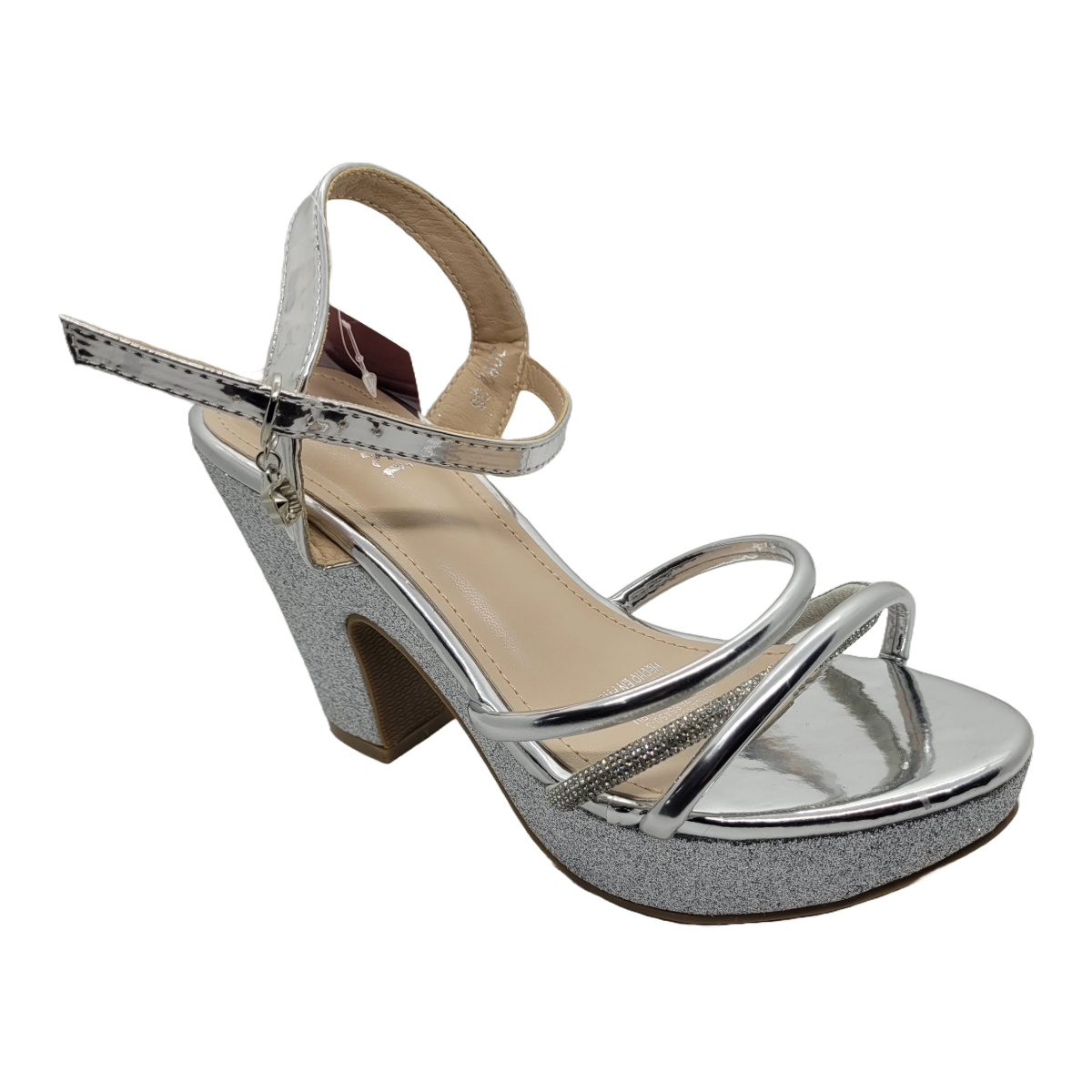 SANDALIAS DE FIESTA AGUXI SILVER 2082-1
