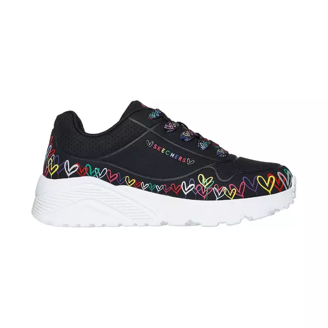 ZAPATILLAS URBANAS SKECHERS UNO LITE INFANTIL 314089L-BKMT-0
