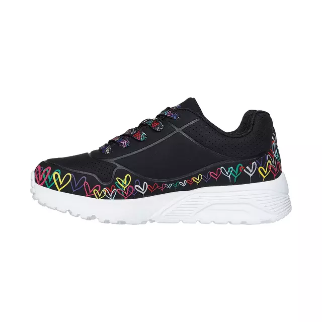 ZAPATILLAS URBANAS SKECHERS UNO LITE INFANTIL 314089L-BKMT-3