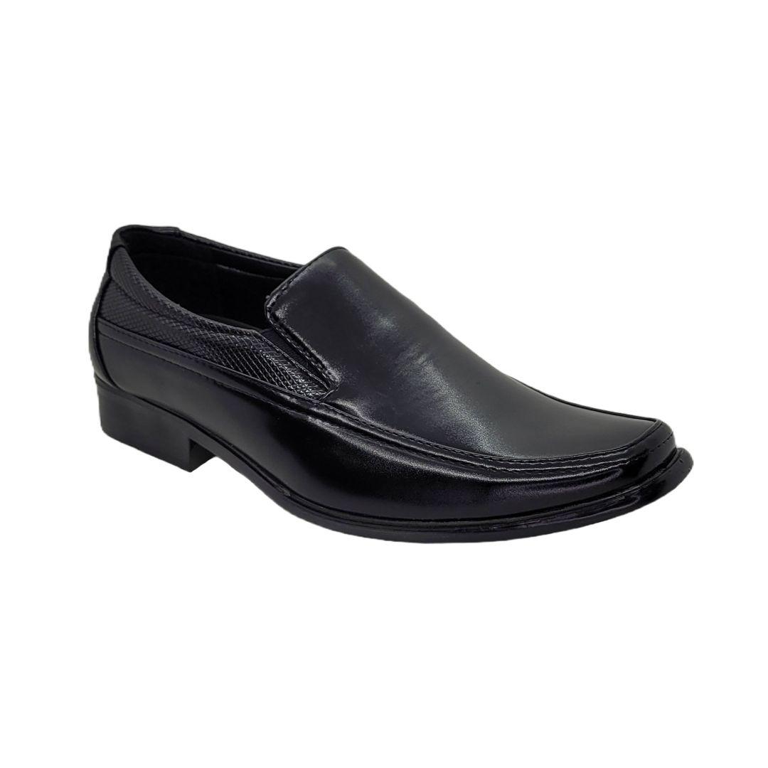 Zapatos Via Franca Hombre Negro TZ118-9-0