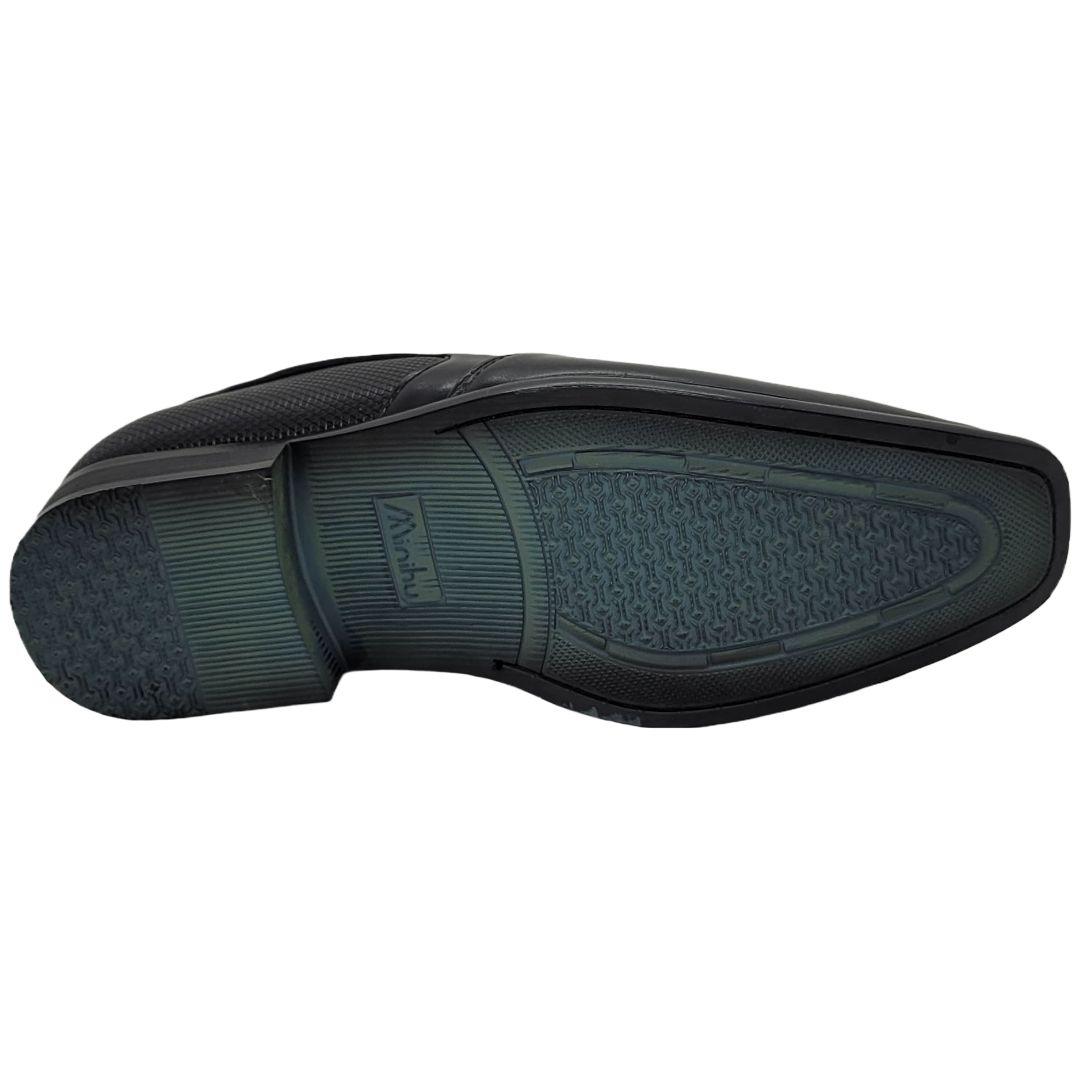 Zapatos Via Franca Hombre Negro TZ118-9-1