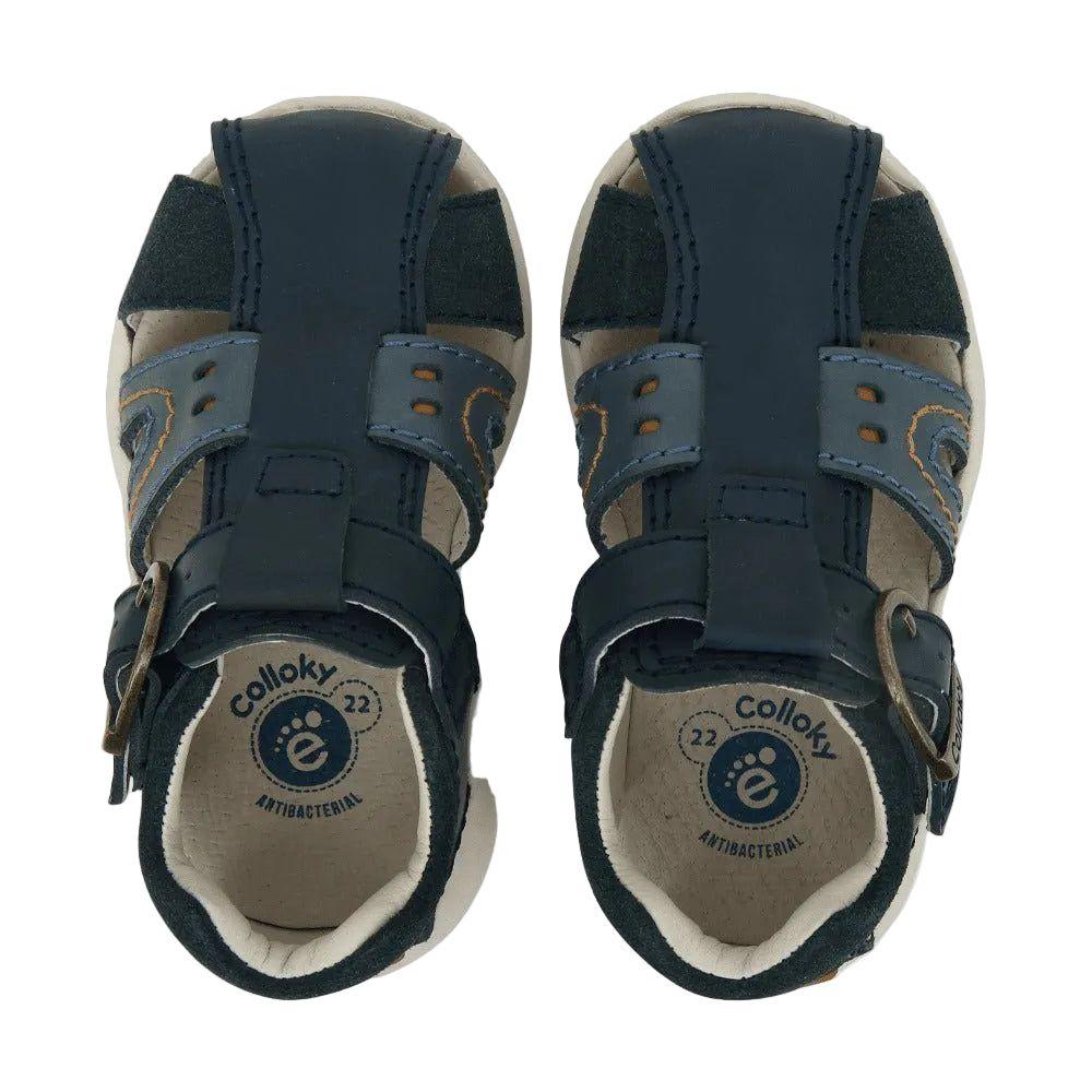 SANDALIA COLLOKY DE NIÑO FRANCISCANA AZUL 430501-2