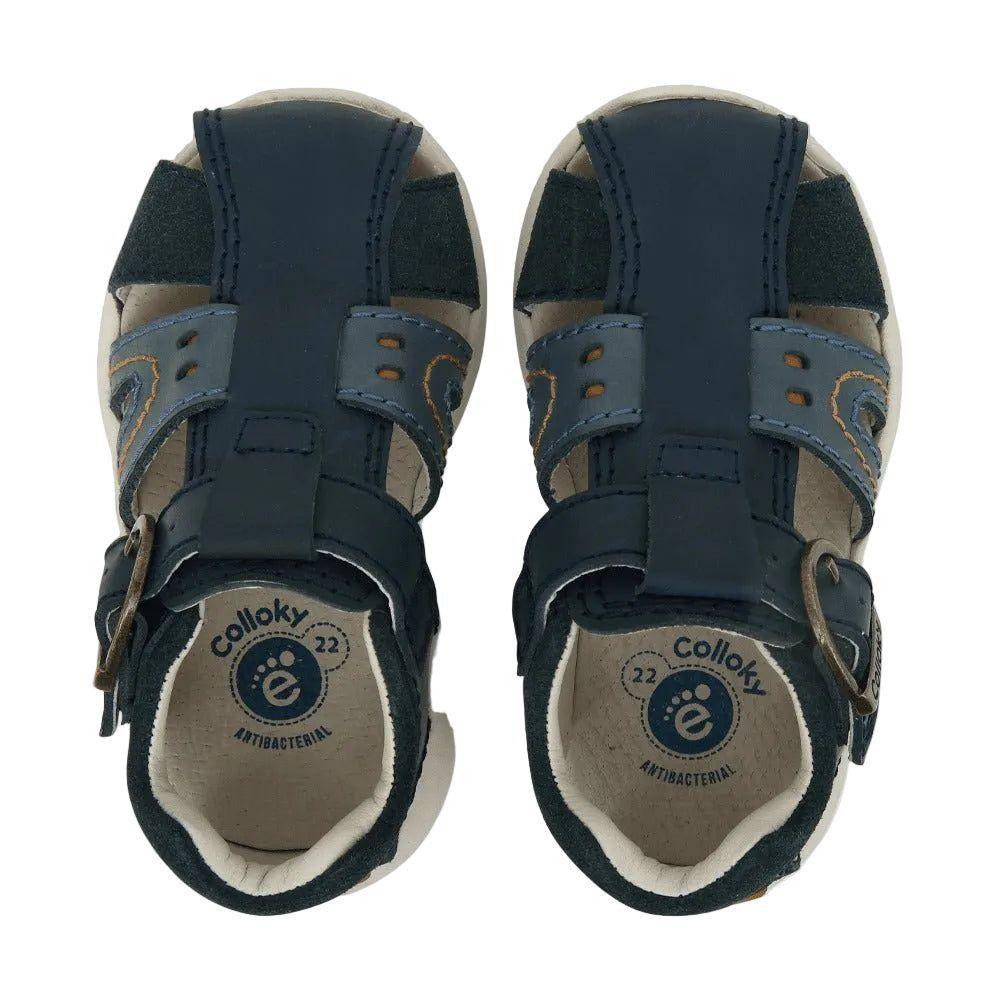 SANDALIA COLLOKY DE NIÑO FRANCISCANA AZUL 430501-2