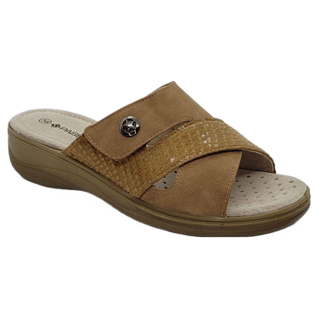 SANDALIA PASSER CARAMELO MUJER 2980-16-0