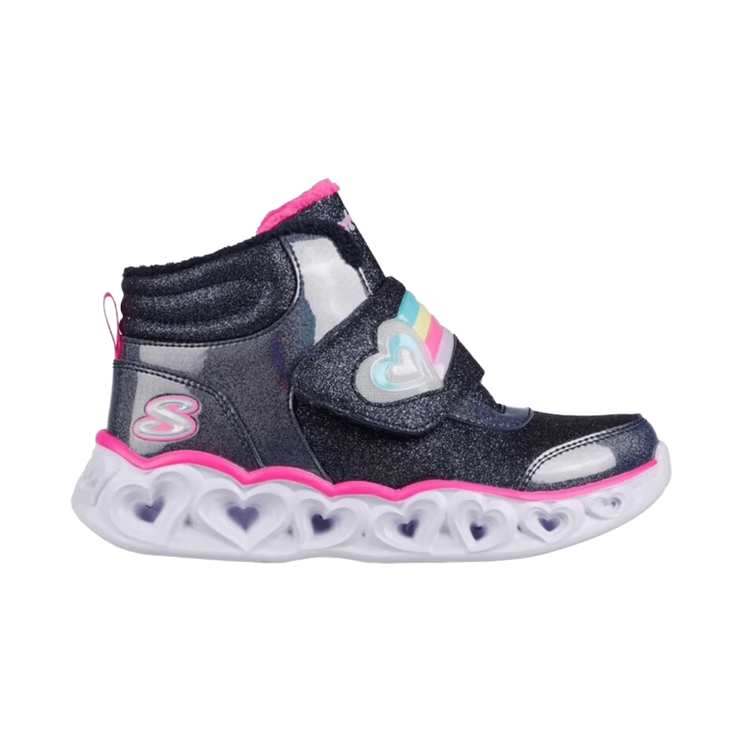 BOTINES SKECHERS UNO LITE INFANTIL 302669L-NVPK-0