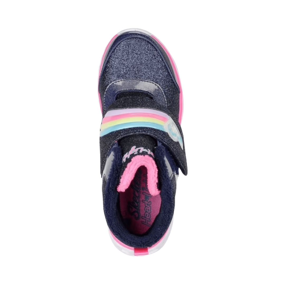 BOTINES SKECHERS UNO LITE INFANTIL 302669L-NVPK-2