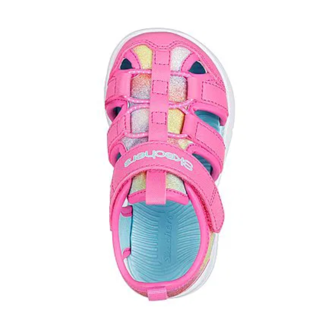 SANDALIAS SKECHERS FLEX SPLASH BEBE 303276N-HPMT-2