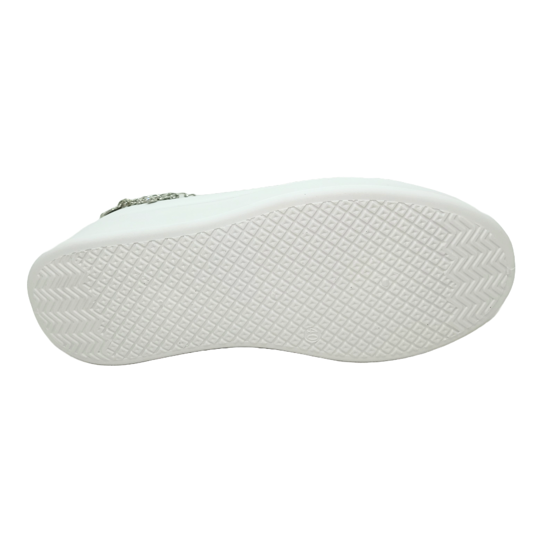 ZAPATILLAS WEIDE BLANCO/PLATEADO | ZW15-4