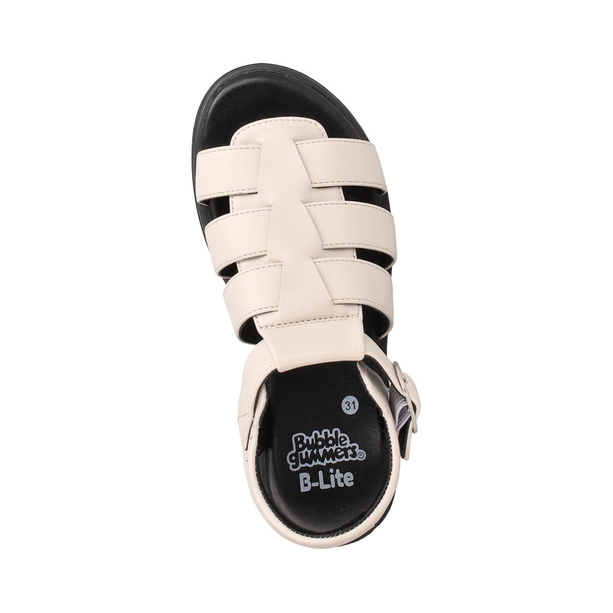 SANDALIAS BUBBLE GUMMERS DUNIA NIÑAS WHITE 461-8387-3