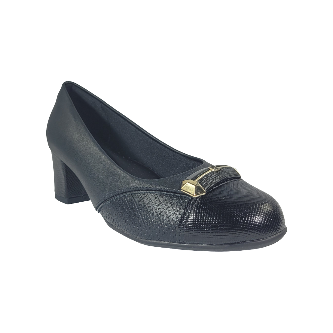 ZAPATOS FORMALES PICCADILLY NEGRO PRETO MUJER | PI-11019800000006-1