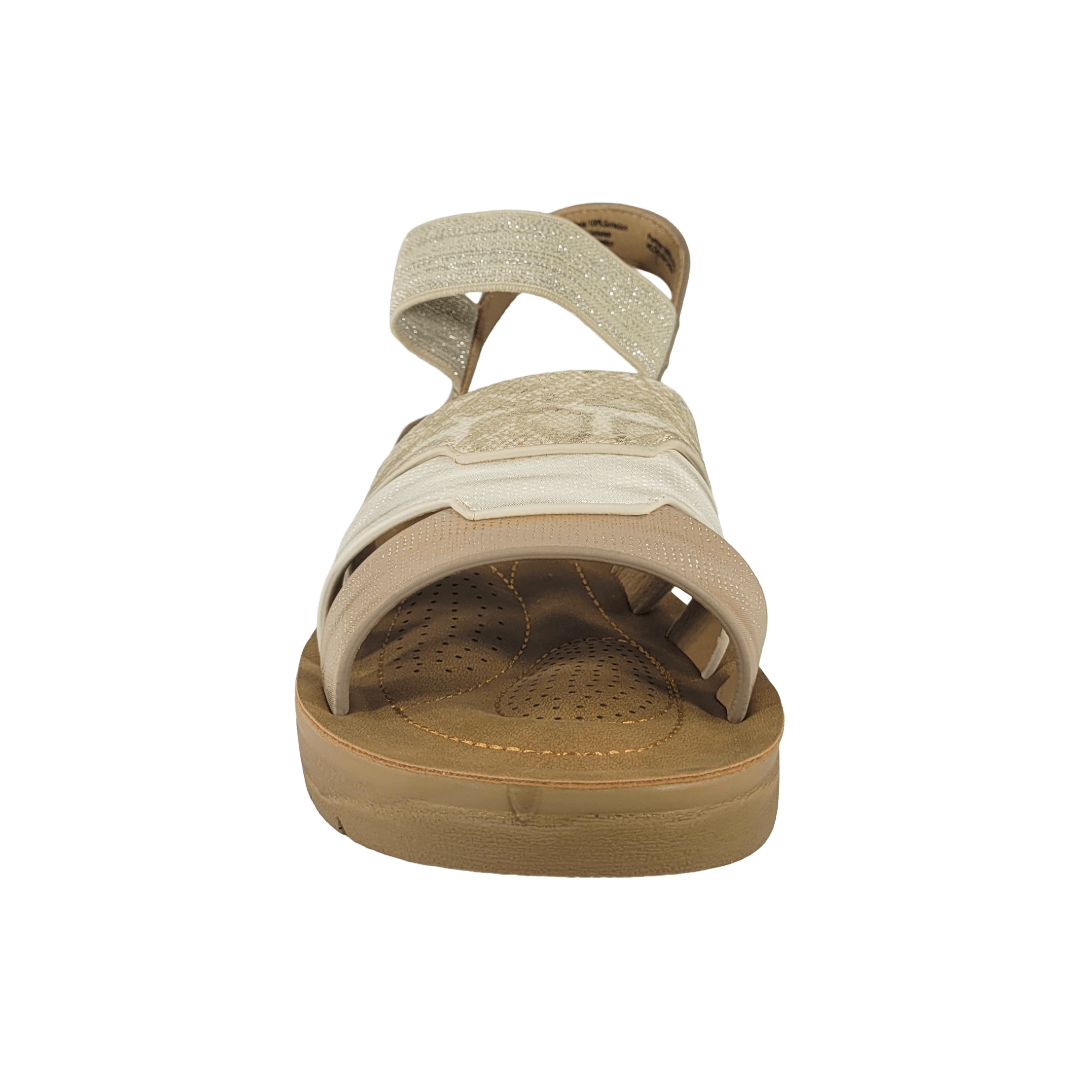 SANDALIAS NEW WALK BEIGE MUJER | FSD411-D0-2