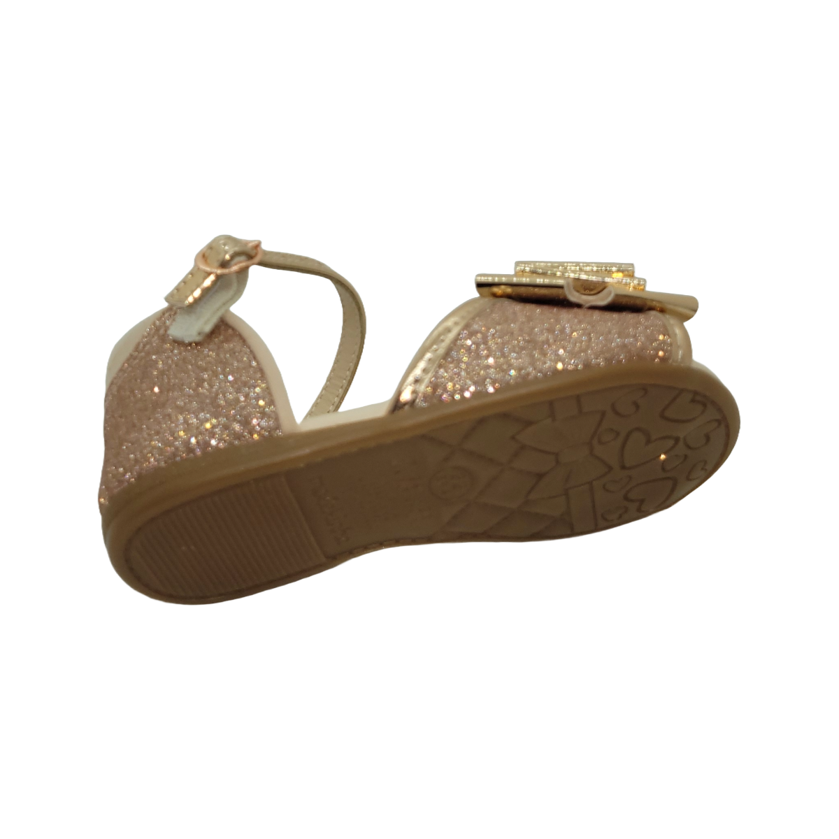 SANDALIAS MOLEKINHA NIÑAS GOLD 2114.269.25794-41121-2