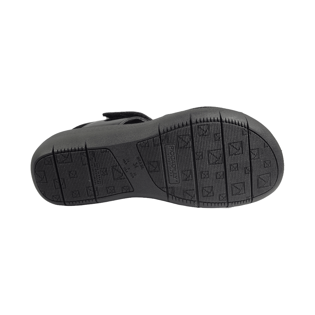 SANDALIAS PICCADILLY NEGRO CASUAL MUJER VU4315T-4