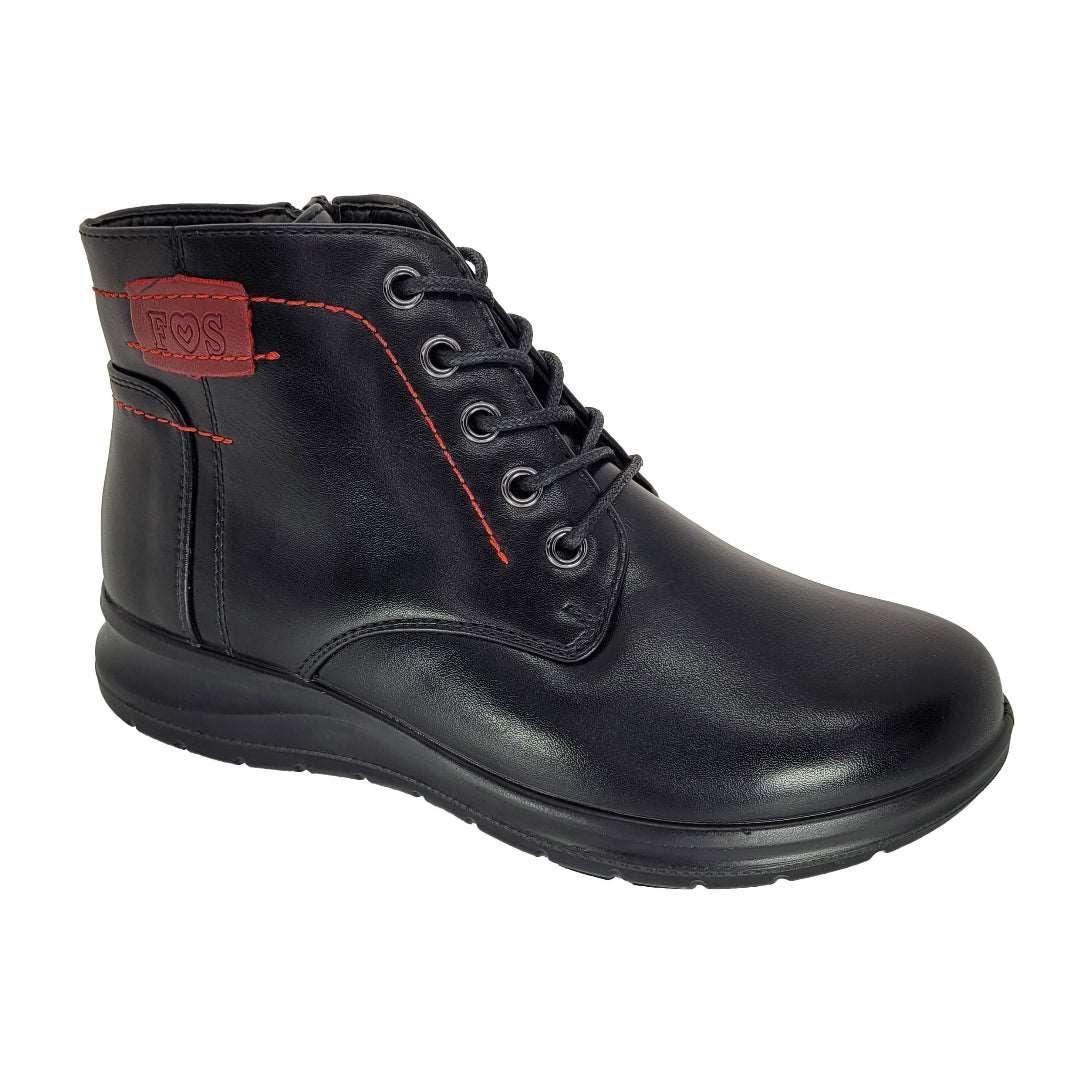 Botín By Pass Mujer Black Z7010-1-1