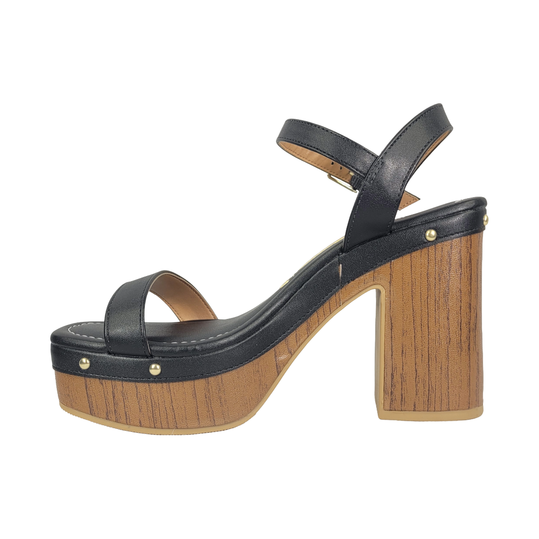 SANDALIAS VIZZANO NEGRO MUJER | 6541.200.28683-96782-3