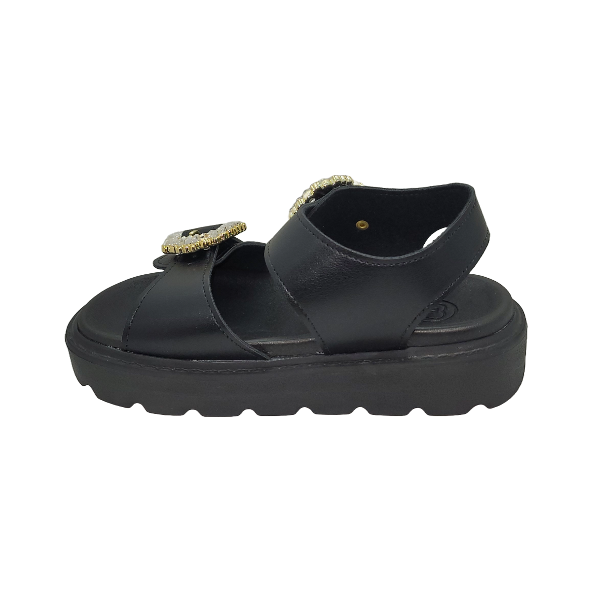 SANDALIAS MOLEKINHA NIÑAS BLACK 2362.104.9569-15745-1