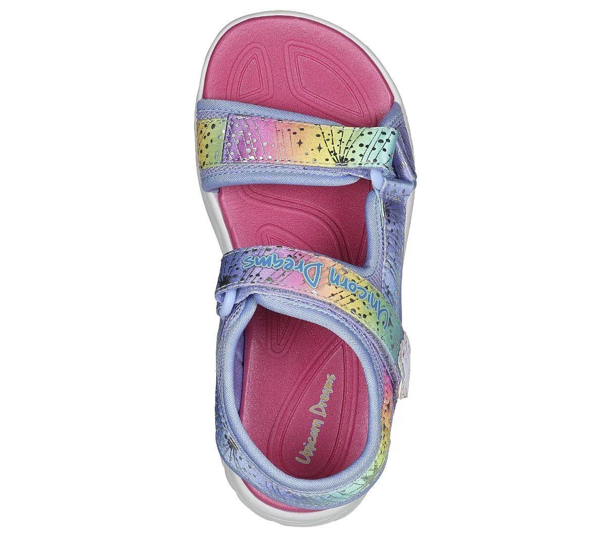 SANDALIAS SKECHER UNICORN DREAMS (LUCES) NIÑAS 302682L-BLMT-2