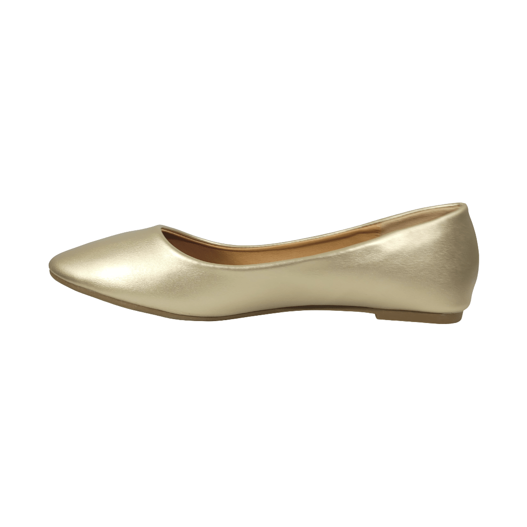 BALLERINAS BONNY FRANCO DORADO MUJER | 384-0606-3