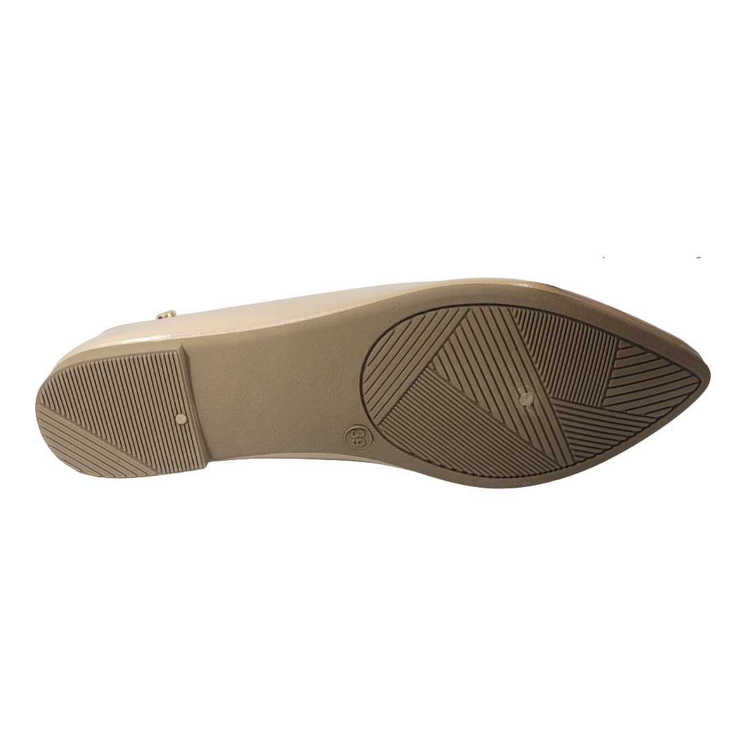 ZAPATOS FORMALES HUALUNAOTE BEIGE MUJER X608-2
