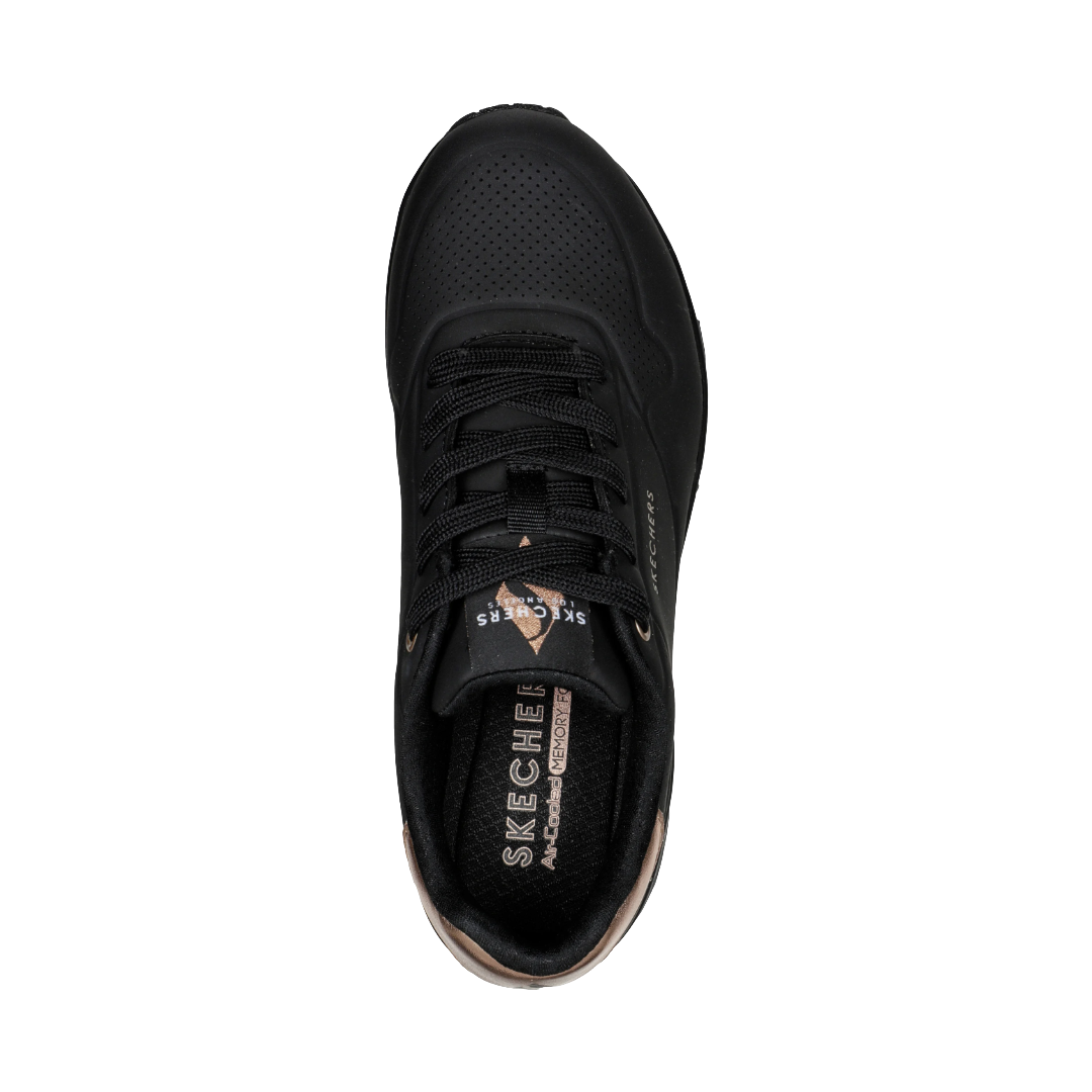 ZAPATILLAS URBANAS SKECHERS UNO GOLDEN AIR MUJER | 177094-BBK-2