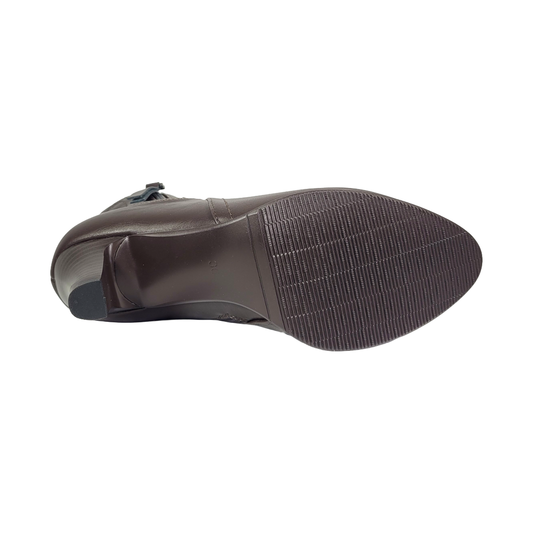 BOTINES BONNY FRANCO SNAKE COFFE MUJER | 275-5596-4