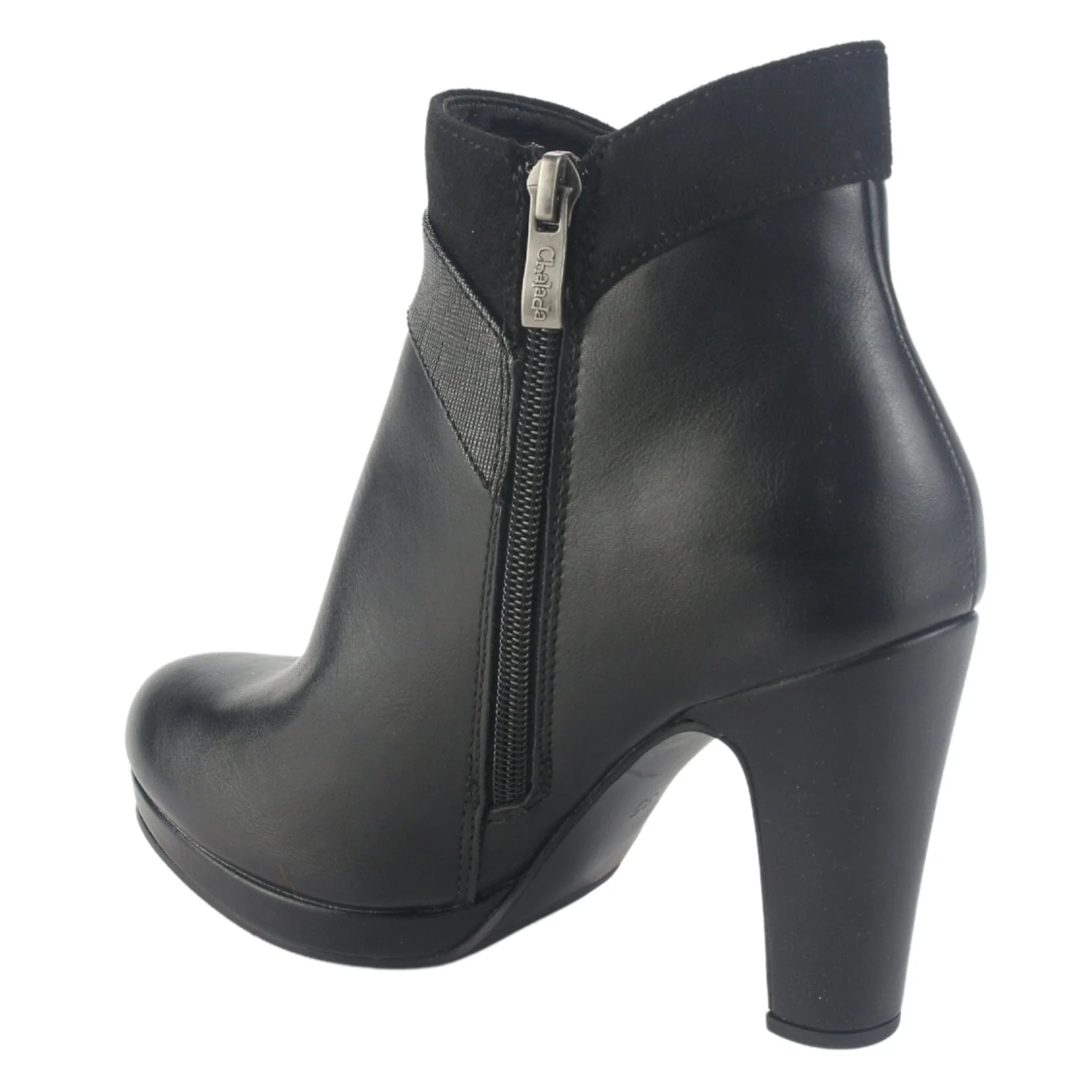 BOTINES CHALADA MUJER NEGRO MODA 1-BAMBINA-5-1