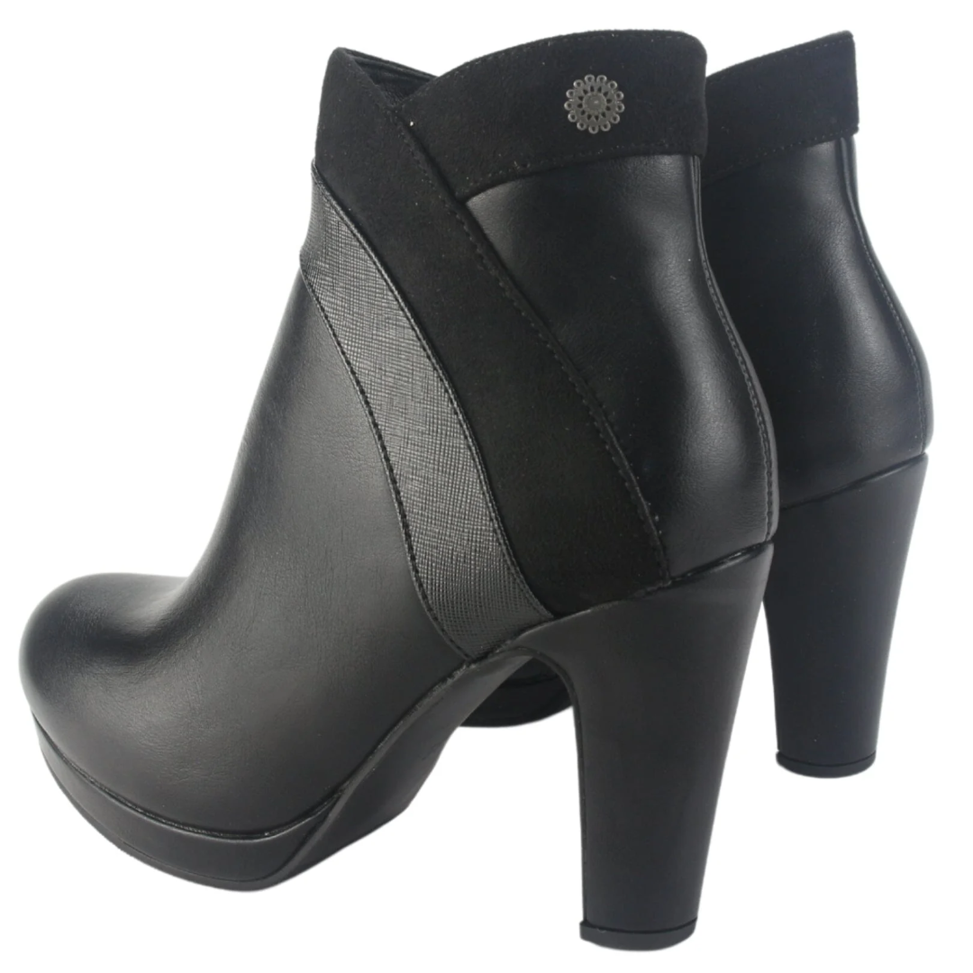 BOTINES CHALADA MUJER NEGRO MODA 1-BAMBINA-5-3