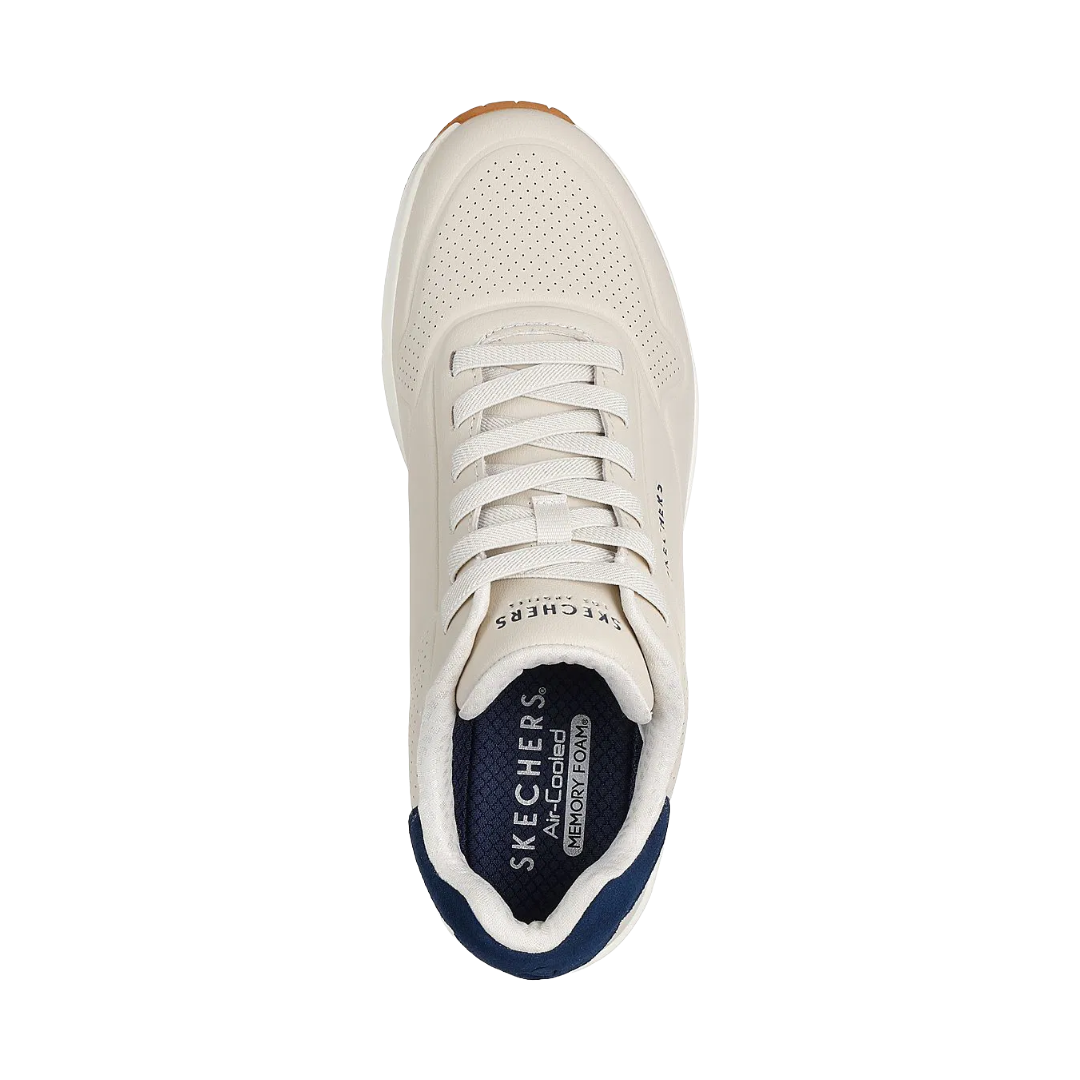 ZAPATILLAS URBANAS SKECHERS UNO TAILORED AIR HOMBRE | 183007-NTBL-2