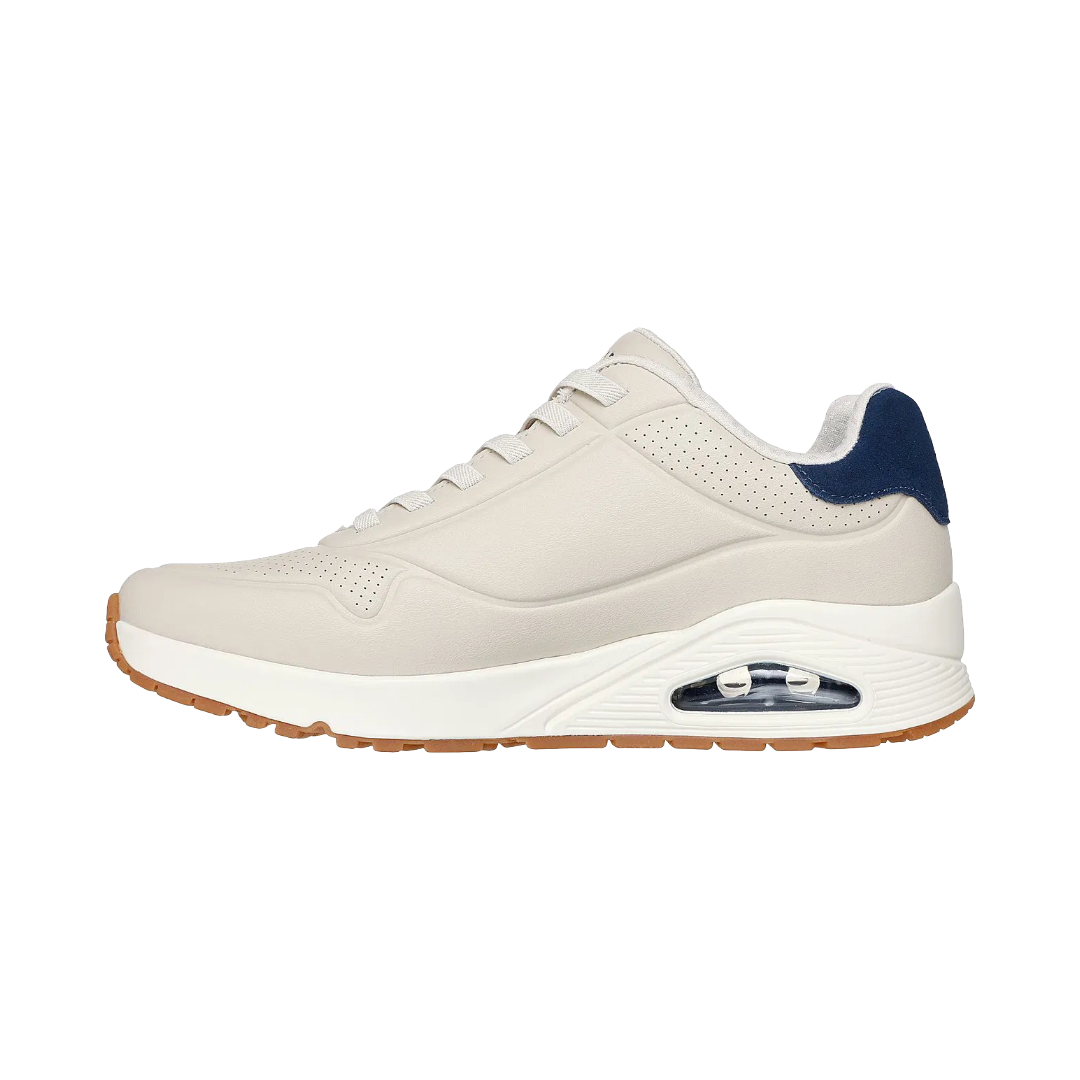 ZAPATILLAS URBANAS SKECHERS UNO TAILORED AIR HOMBRE | 183007-NTBL-3